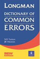 Longman Dictionary Of Common Errors Ne