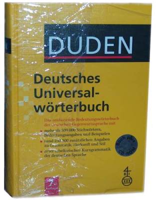 Duden - Deutsches Universalwörterbuch + Cd-rom