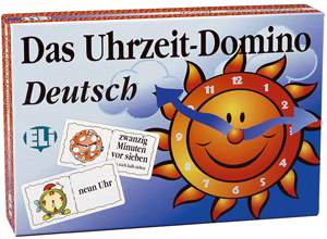 Eli Das Uhrzeit-domino Deutsch