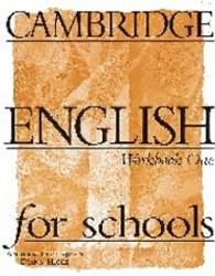 Cambridge English For Schools 1 Zeszyt Ćwiczeń