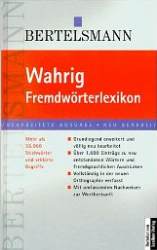 Wahrig Fremdworterlexikon