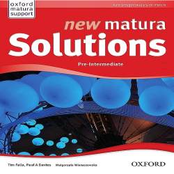 New Matura Solutions Pre-intermediate Płytki Audio Cd