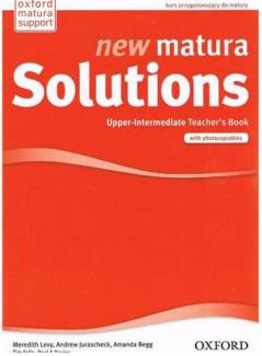 New Matura Solutions Upper-intermediate Książka Nauczyciela
