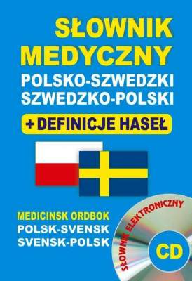 Sownik Medyczny Polsko-szwedzki Szwedzko-polski + Definicje Hase + Cd