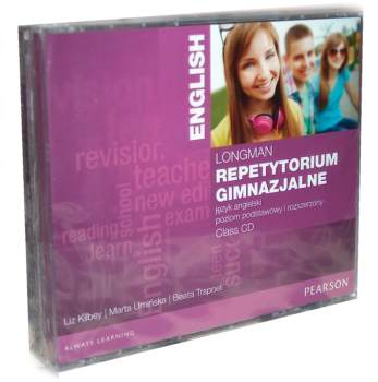 Longman Repetytorium Gimnazjalne poziom podstawowy i rozszerzony Nowe wydanie 2015 Płytki audio CD